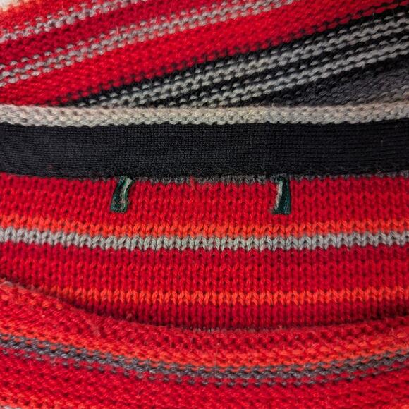 Ralph Lauren Striped Pullover Sweater Red and Gray Size XL - Picture 7 of 12